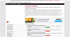 Desktop Screenshot of gazzettaconcorsi.eu